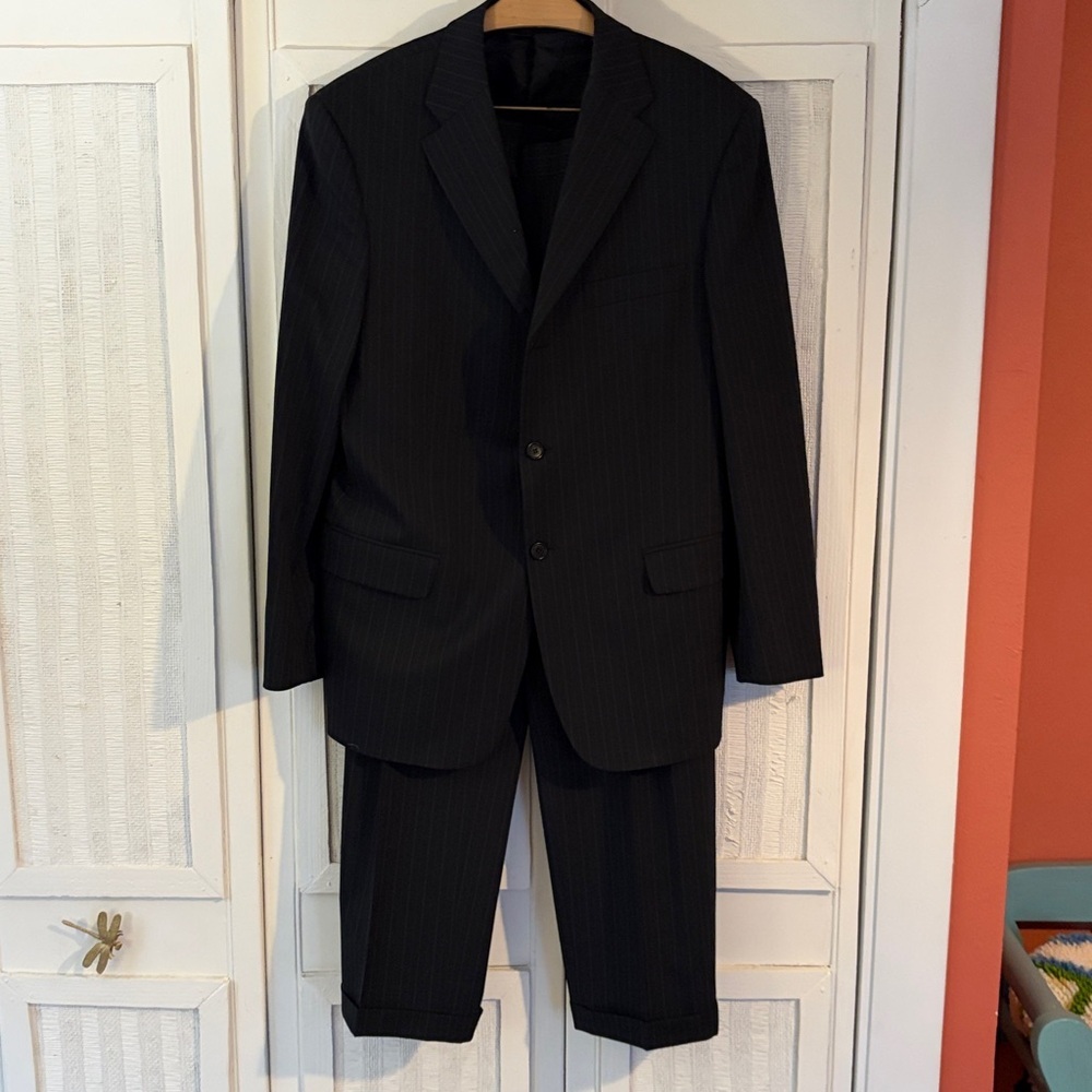 Valentino Roma pinstripe Suit size 42
